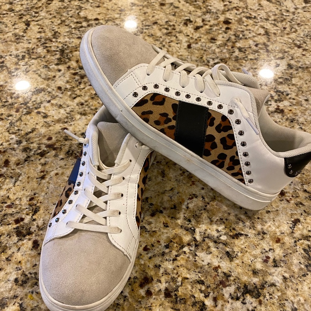 Animal Print Sneakers